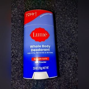 Lume sealed soft powder whole body invisible cream deodorant sealed